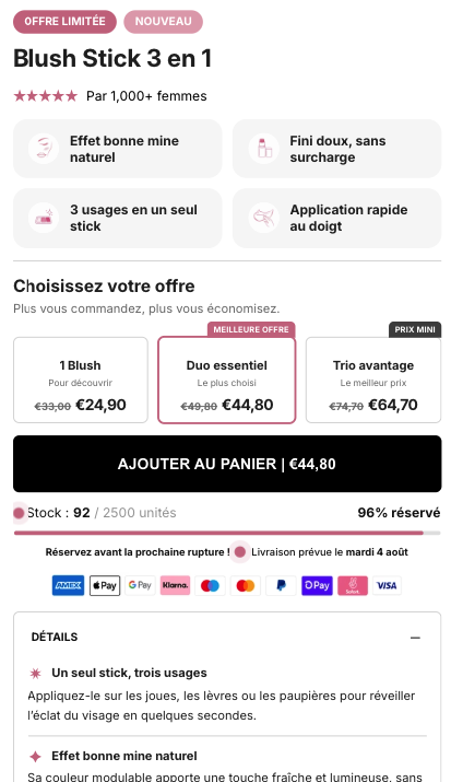 Projet réalisé par Scale Your Brand