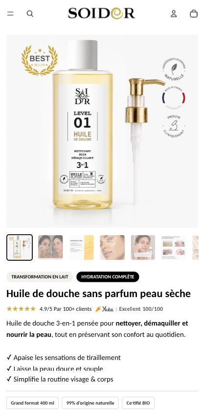 Projet réalisé par Scale Your Brand
