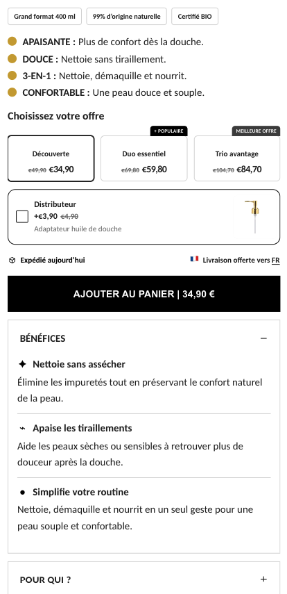 Projet réalisé par Scale Your Brand